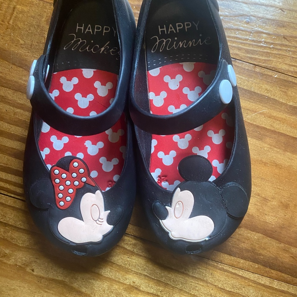 Mini Melissa Ultragirl Disney Twins Mary Jane Shoes